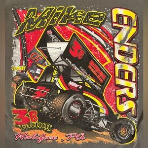 Mike Enders Halifax Central Pennsylvania Sprint Car Dirt Track 3B Racing